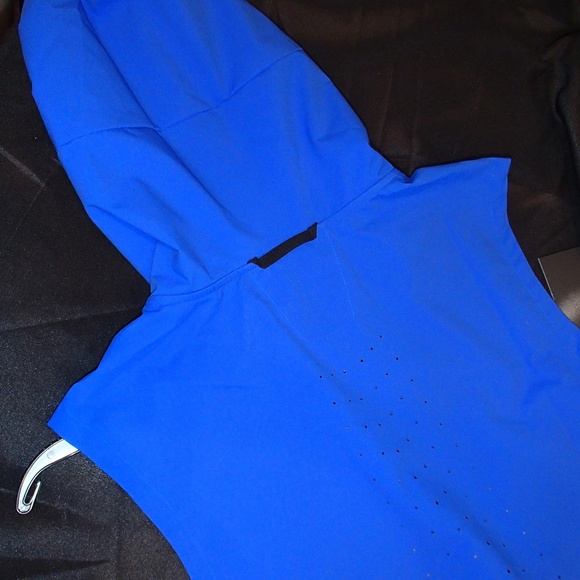 NIKE HOODIE VEST ALPHA FLY RUSH ROYAL BLUE - Picture 3 of 7